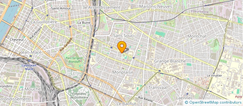 localisation de l'entreprise A.D.I VALOR  LYON