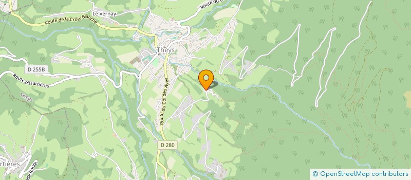 localisation de l'entreprise A.D IMMO  THEYS