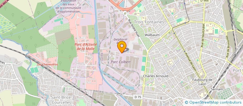 localisation de l'entreprise A.D. IMMOBILIER  SAINT-ETIENNE-SUR-SUIPPE