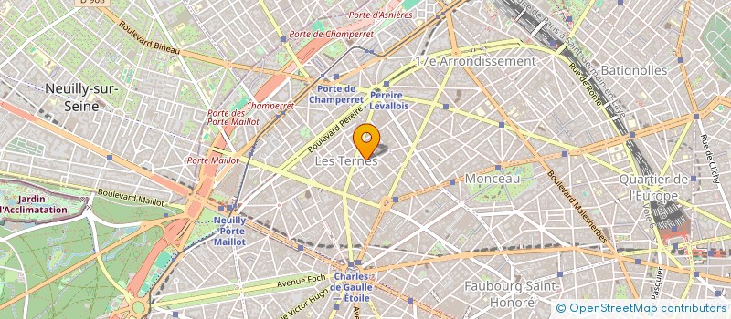 localisation de l'entreprise A.D.K.  PARIS