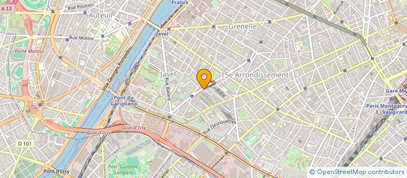 localisation de l'entreprise A.D.L  PARIS