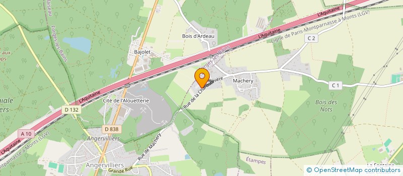 localisation de l'entreprise A.D.L ELECTRICITE  SAINT-ARNOULT-EN-YVELINES