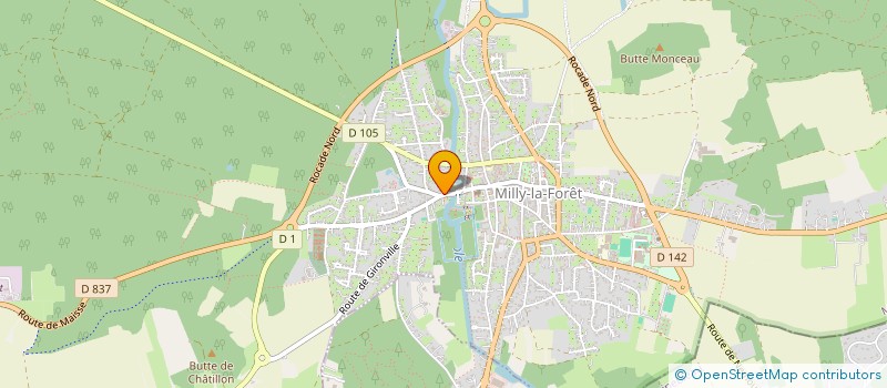 localisation de l'entreprise A.D.L.H. TRANSPORTS à MOIGNY-SUR-ECOLE