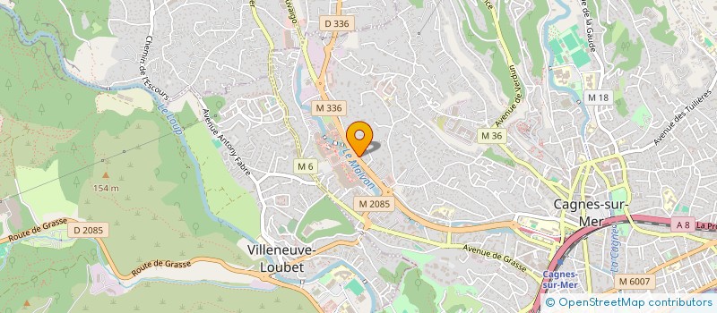 localisation de l'entreprise A D L PLOMBERIE RENOVATION 2022 à CAGNES-SUR-MER