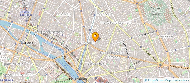 localisation de l'entreprise A D L X  PARIS