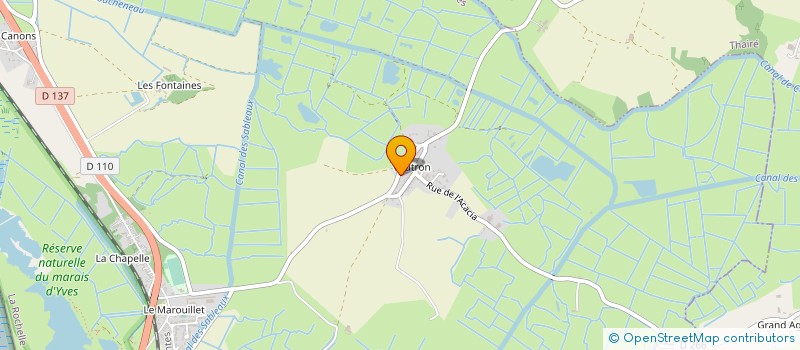 localisation de l'entreprise A.D.M EURL  YVES