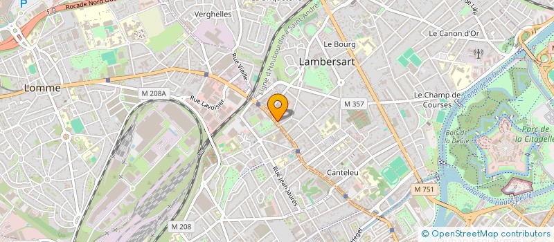 localisation de l'entreprise A.D.M.L. à LAMBERSART