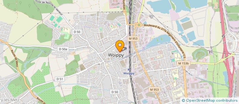 localisation de l'entreprise A D M LORRAINE  WOIPPY