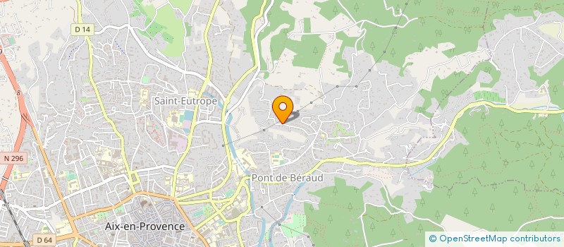 localisation de l'entreprise A.D.M.R DU ROUCAS à AIX-EN-PROVENCE