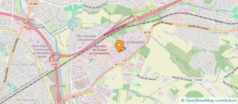 localisation de l'entreprise A.D.M.V. GESTIUM à L'UNION