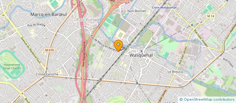 localisation de l'entreprise A D MULTI-SERVICES à WASQUEHAL