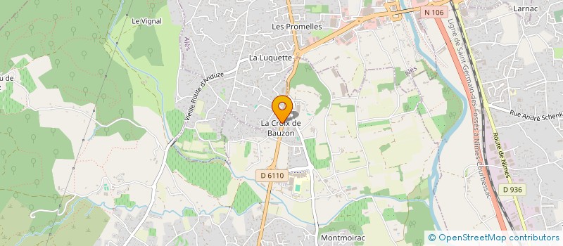 localisation de l'entreprise A.D.N. à SAINT-CHRISTOL-LEZ-ALES