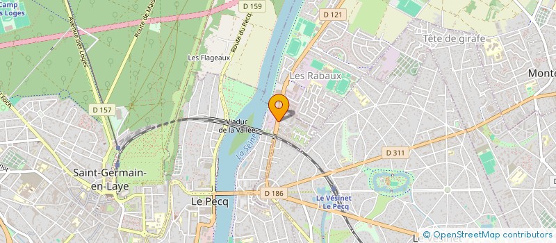 localisation de l'entreprise A D N ASSOCIATES  LE PECQ