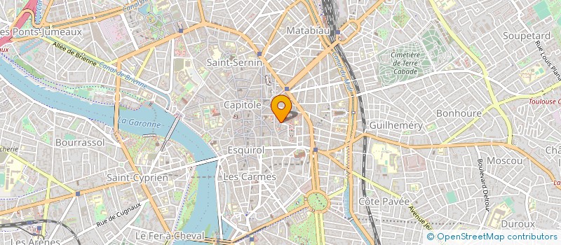 localisation de l'entreprise A.D.N.M à TOULOUSE