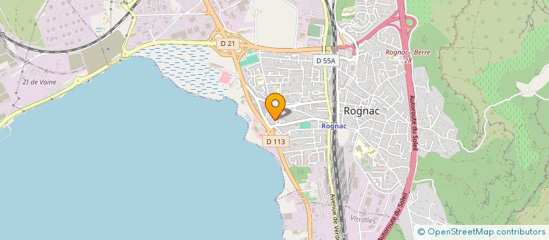 localisation de l'entreprise A.D.O.C PRINTER  ROGNAC