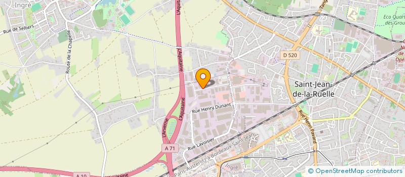 localisation de l'entreprise A D O R SARL  INGRE