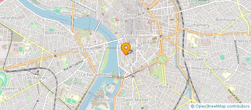 localisation de l'entreprise A.D.P. à TOULOUSE