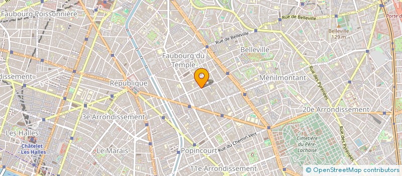 localisation de l'entreprise A.D.P. BAT  PARIS