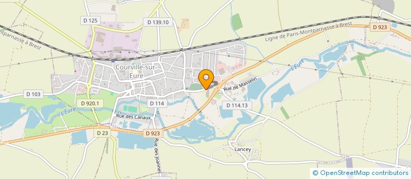 localisation de l'entreprise A D P FINACTION à DANGERS