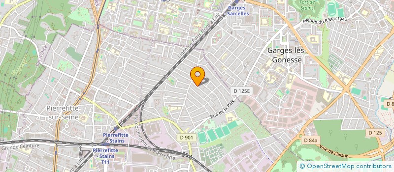 localisation de l'entreprise A D P I à STAINS
