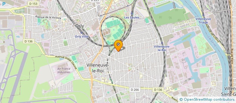 localisation de l'entreprise A.D.P.L à VILLENEUVE-LE-ROI