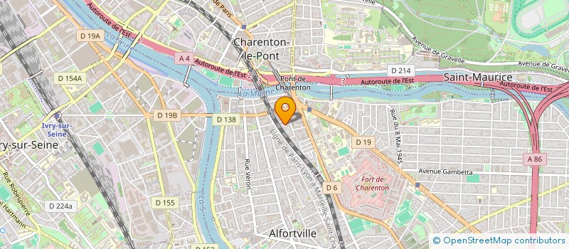 localisation de l'entreprise A D P LOC à MAISONS-ALFORT