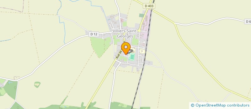 localisation de l'entreprise A.D.P PASTEAU  VILLIERS-SAINT-GEORGES