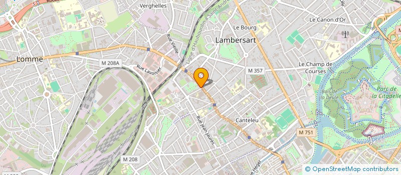 localisation de l'entreprise A.D.P.Q.L à LILLE