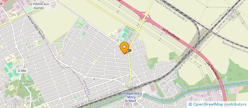 localisation de l'entreprise A.D.P. RENOV  MITRY-MORY