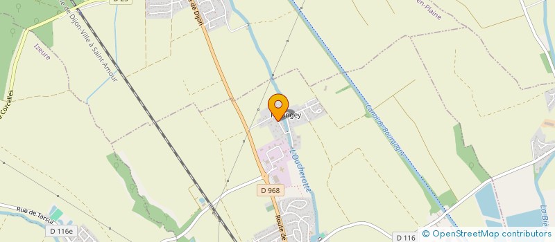 localisation de l'entreprise A.D.P.S. 21  AISEREY