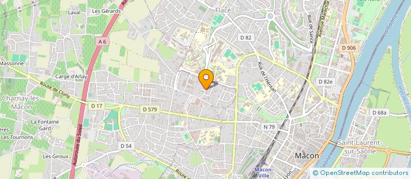 localisation de l'entreprise A.D.R  CHARNAY-LES-MACON