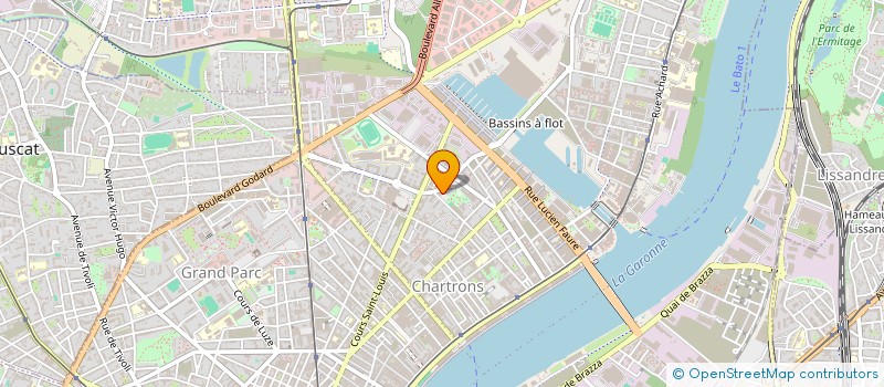 localisation de l'entreprise A D R  BORDEAUX