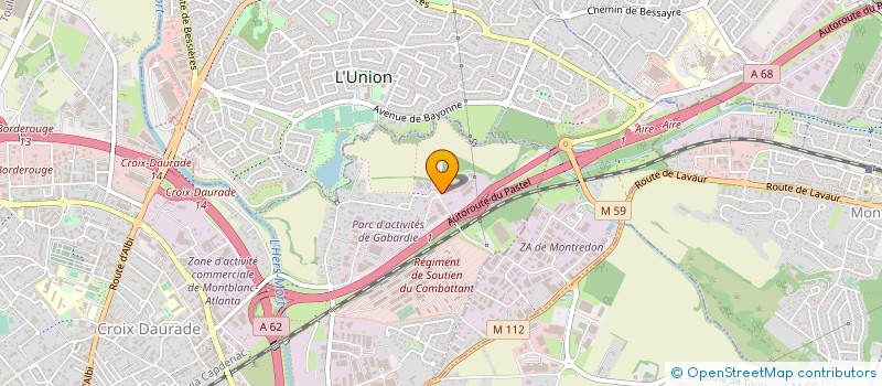 localisation de l'entreprise A.D.R.T.(ASSISTANCE DEPANNAGE REMORQUAGE TOULOUSAINS) à TOULOUSE