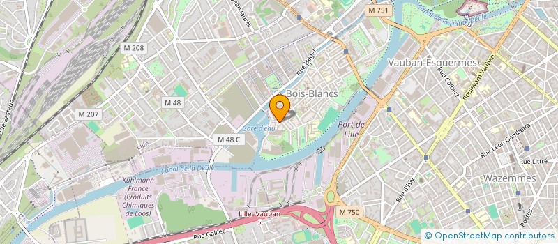 localisation de l'entreprise A D S à LILLE