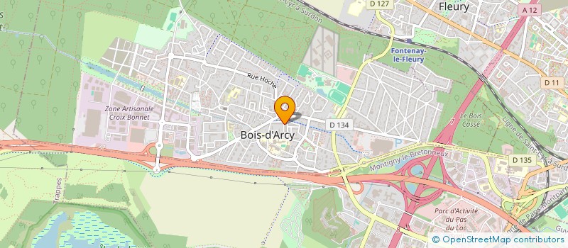 localisation de l'entreprise A.D.S. à BOIS-D'ARCY