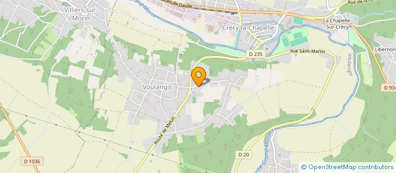 localisation de l'entreprise A.D.S  VOULANGIS