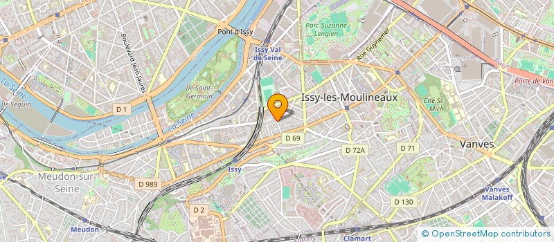 localisation de l'entreprise A D S- ACHAT- DISTRIBUTION- SERVICES à ISSY-LES-MOULINEAUX