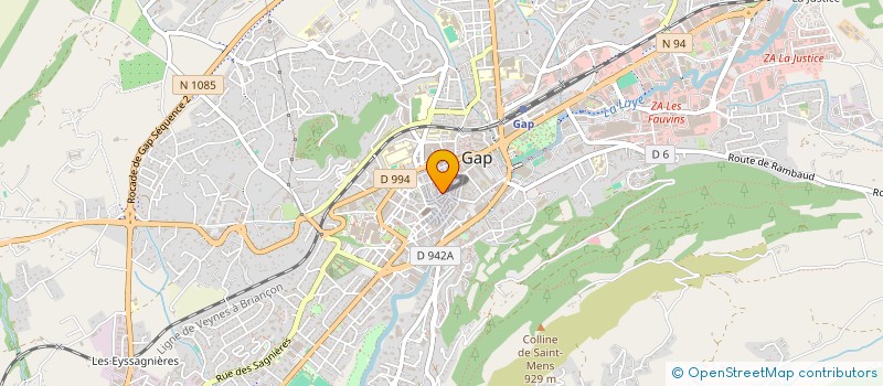 localisation de l'entreprise A.D.S -ALPES DEVELOPPEMENT SOLAIRE à GAP
