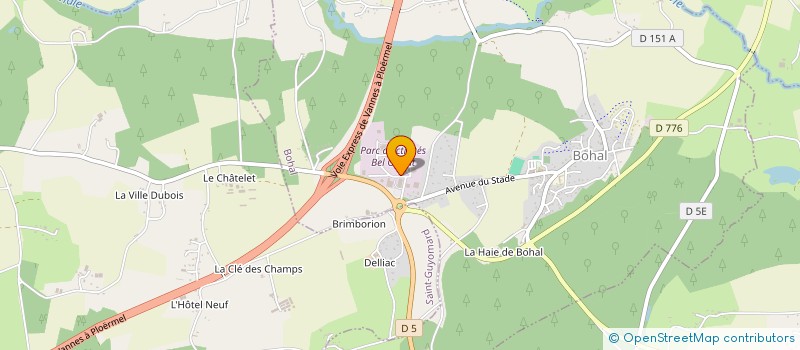 localisation de l'entreprise A.D.S.L. à BOHAL