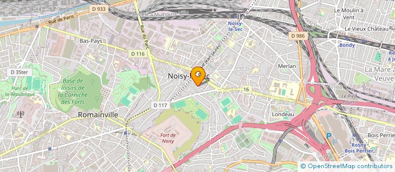 localisation de l'entreprise A.D.S. SAS à NOISY-LE-SEC