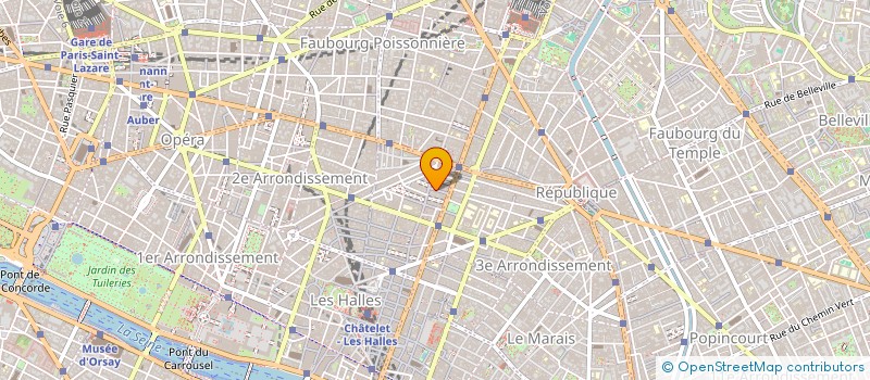 localisation de l'entreprise A.D SPORTS à PARIS