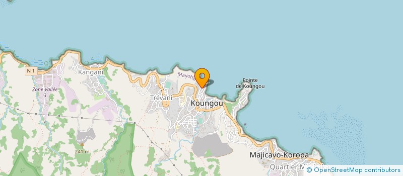 localisation de l'entreprise A.D.T.Z PIECES AUTO à KOUNGOU