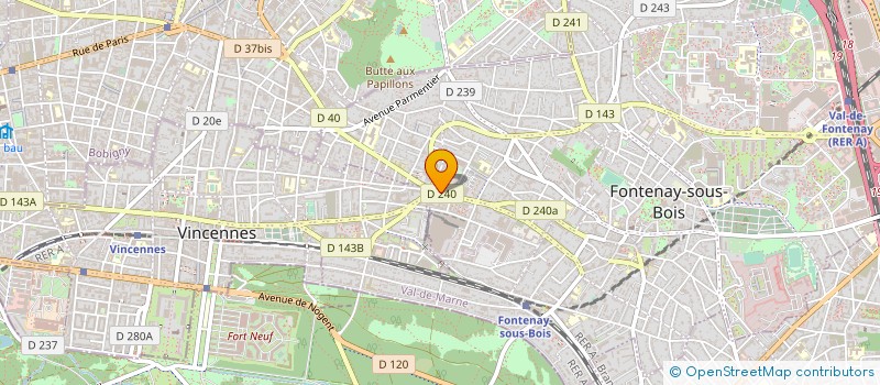 localisation de l'entreprise A D TOURISME à LEVALLOIS-PERRET