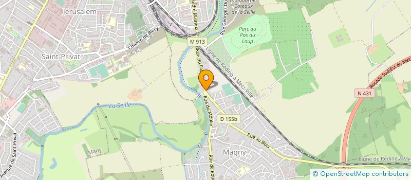 localisation de l'entreprise A.D.V. CONSEILS EXPERTISE ET ANALYSE DE LA VALEUR à METZ