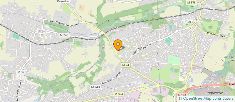 localisation de l'entreprise A.D'ZIF  PIBRAC