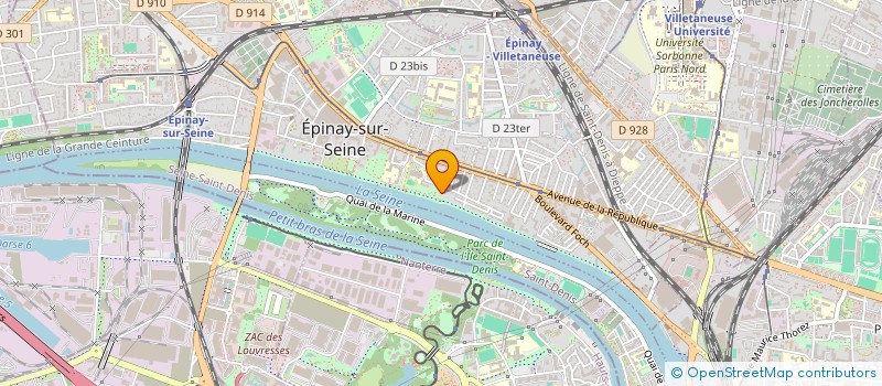 localisation de l'entreprise A DATCHA à EPINAY-SUR-SEINE