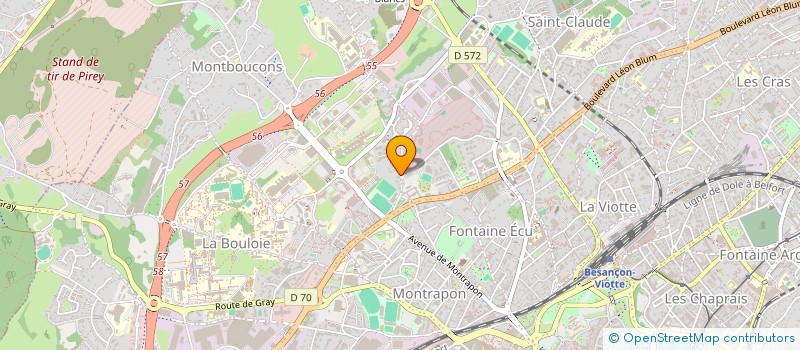 localisation de l'entreprise A DEMEURE à BESANCON