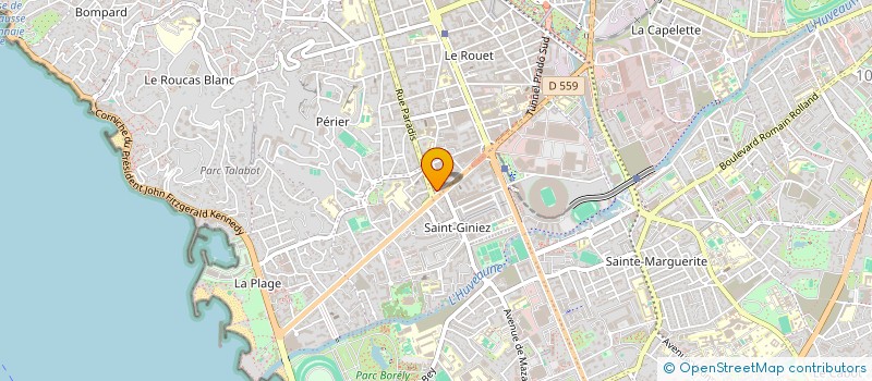 localisation de l'entreprise A.DEPANNAGE 13 à MARSEILLE