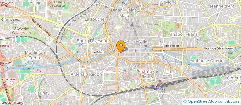 localisation de l'entreprise A DEUX à RENNES