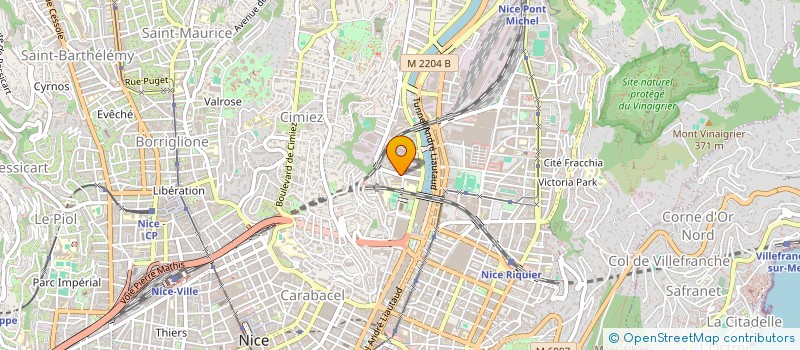 localisation de l'entreprise A DEUX C'EST MIEUX à NICE